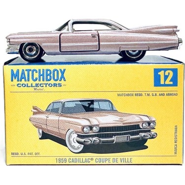 Matchbox 1959 Cadıllac Coupe De Vılle 1/48 Ölçekli Renkli Fiyatı