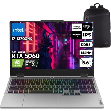 Lenovo Loq 15IRX10 I7-13700HX 64-Gbddr5 1 Tbssd RTX5060 (8gb Fiyatı