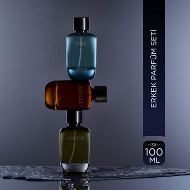 Imprimé 3'lü EDP Erkek Parfüm Seti (Mer 100 ml + Horizon 100 Fiyatı