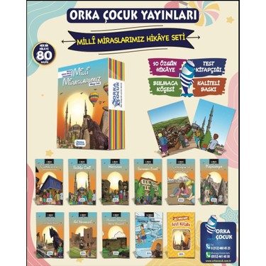 Orka Çocuk 3. ve 4. Sınıflar İçin Milli Miraslarımız Hikaye Kitabı