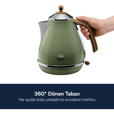 DeLonghi Su Isıtıcısı 1,7 Lt Paslanmaz Çelik Gövde Gizli Fiyatı