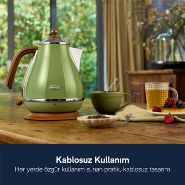 DeLonghi Su Isıtıcısı 1,7 Lt Paslanmaz Çelik Gövde Gizli Fiyatı