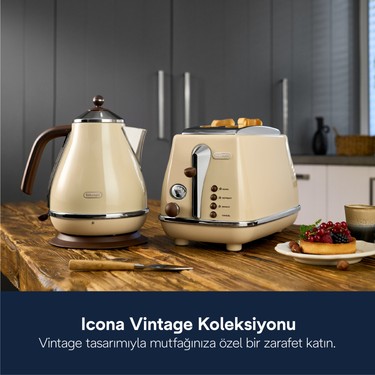 DeLonghi Icona Vintage Su Isıtıcısı Kbov 2001.BG Fiyatı