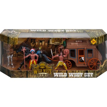 Wild West Hero Kovboy Kızılderili At Arabali Oyun Seti Fiyatı