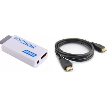 Nintendo Wii HDMI Hd Tv Kablo Çevirici Dönüştürücü Adaptör + Fiyatı Nintendo Wii HDMI Hd Tv Kablo Çevirici Dönüştürücü Adaptör + Fiyatı