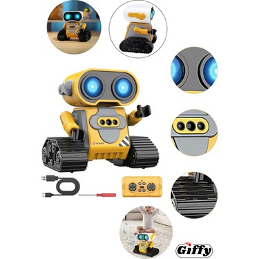 Oyuncak Uzaktan Kumandalı El Sensörlü Akıllı Wall-E Robot Fiyatı