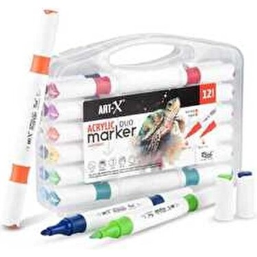Rich Art-X Acrylıc Marker Duo 12 Li Set 18057 Fiyatı