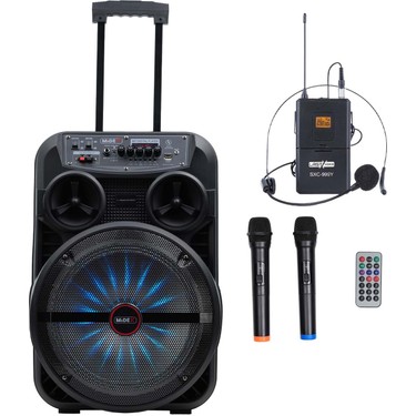 Midex MXR-280SXC Taşınabilir Seyyar Portatif 3 Mikrofonlu Fiyatı