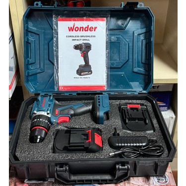 Wonder 20V Kömürsüz Darbeli Çift Akülü Matkap Fiyatı