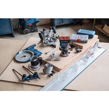 Bosch Gkf 18V-8 + Te 600 Akülü Dik Freze L-Boxx (Solo) Fiyatı
