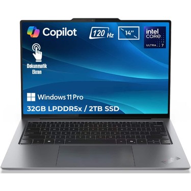 Lenovo ThinkPad X9-14 G1 Intel Core Ultra 7-258V 32GB Fiyatı