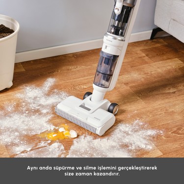 ホワイトブーケ Karaca Aquaclean Pet 3In1 Kablosuz Islak&Kuru Dik Süpürge, Fiyatı