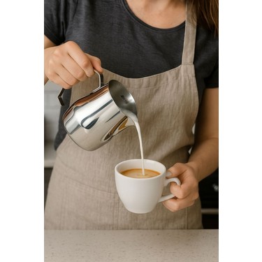 Çelik 500 ml Kahve Süt Köpürtme Potu Sütlük Pitcher MT191 Fiyatı