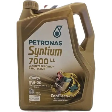 ペトロナス　 PETRONAS Syntium 7000 20L 0W-20 Petronas Syntium 7000 Ll 0W 20 Ileri Tam Sentetik Motor Yağı Fiyatı