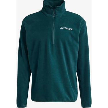 Adidas Multi Essentials 1-2 Zip Fleece Erkek Yeşil Yürüyüş Fiyatı