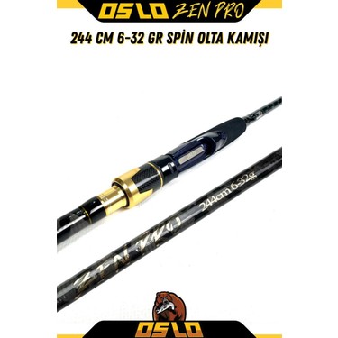 Oslo Zen Pro 244CM 6-32GR Spin Olta Kamışı Fiyatı