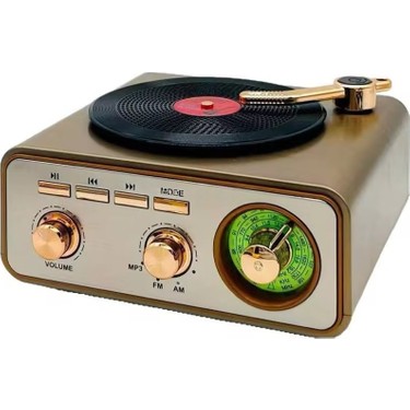 MD-1217BT Nostaljik Vintage Bluetooth Hoparlör & Radyo | Fiyatı