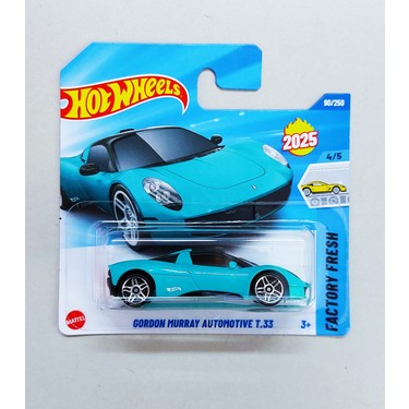 Hot Wheels Gordon Murray Automotive T.33 ( Turkuaz ) ( 2025 Fiyatı