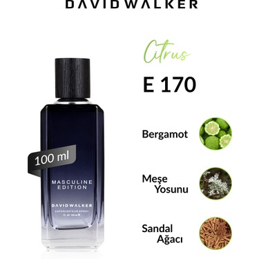 David Walker E170 Marvel 100 ml Erkek Parfüm | Citrus Fiyatı