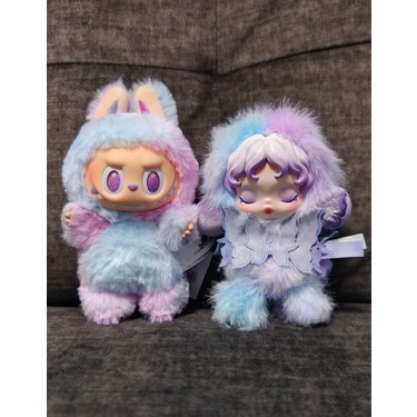 2'li Set 1 Adet Labubu 1 Adet Skullpanda Kutulu Mükemmel Set Fiyatı