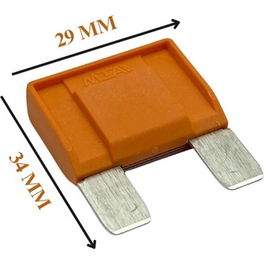 MTA MAXI BIÇAK SİGORTA SARI 40 A (29*34 MM) Fiyatı