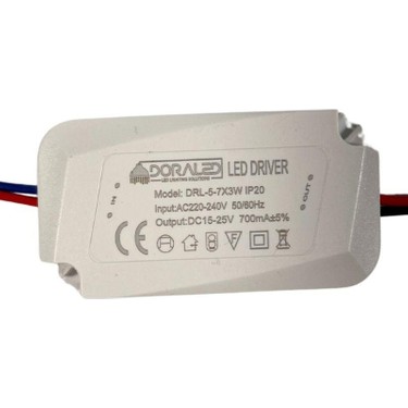 5-7X3W 700MA 15-25V Power LED Driver IP20 Power LED Sürücü Fiyatı