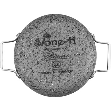 Brioni Stone-Age 22 cm Çizilmez Yanmaz Yapışmaz Sahanlık Fiyatı