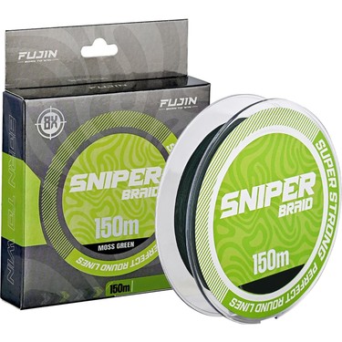 Fujin Sniper 8x 150MT. Moss Green Ip Misina 0.14MM 7kg Fiyatı