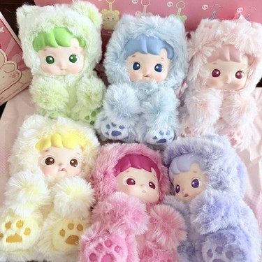 Popmart 6 Adet Full Set Haci Pupu Gummy Bear Ithal Labubu Fiyatı