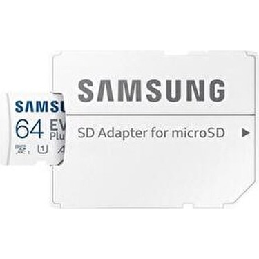 Samsung Evo Plus 64 GB MicroSD Kart UHS-1 A1 V10 Hızlı Veri Fiyatı