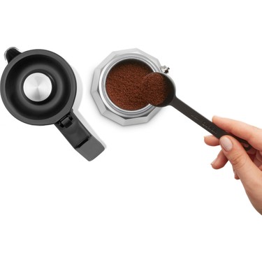 Krom Metal Moka Pot Karıştırıcılı, Italyan ve Türk Kahve Fiyatı