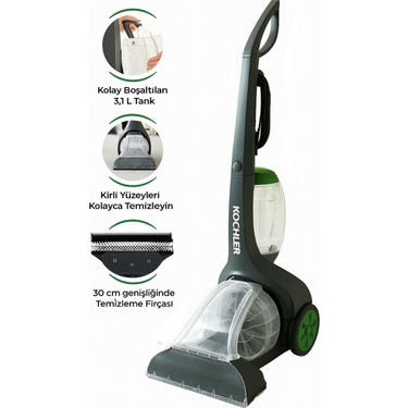 Aquapro VC9390 Halı ve Koltuk Yıkama Makinesi – 7m Kablo, Fiyatı