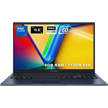 ASUS Vivobook 15 X1504VA-NJ3665 Intel Core 5 120U 8GB 512GB Fiyatı