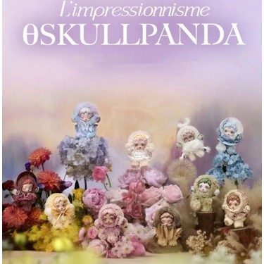 Popmart Skullpanda L' Impressionnisme Serisi Yeni Skullpanda Fiyatı