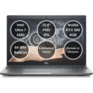Dell Precision M3591 Intel Core Ultra 7 165H 32GB 2tb SSD Fiyatı Dell Precision M3591 Intel Core Ultra 7 165H 32GB 2tb SSD Fiyatı