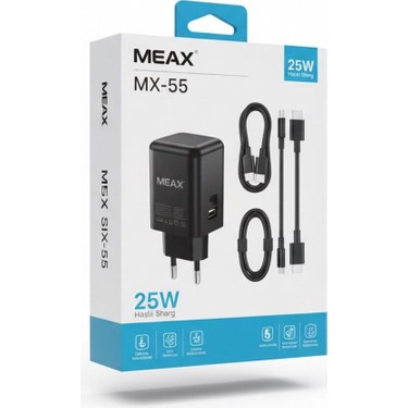 Mx-55 Hızlı Şarj Cihazı Seti (Type-C) Hızlı Şarj Fiyatı