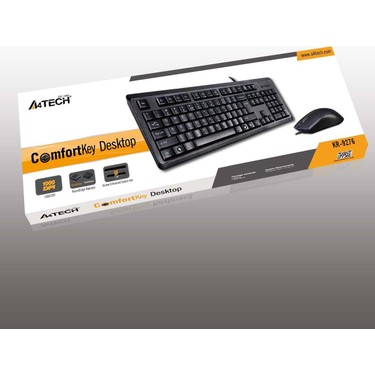 A4 TECH KR-9276 USB Q Trk Optic Mouse Suya Dayanıklı Siyah Fiyatı