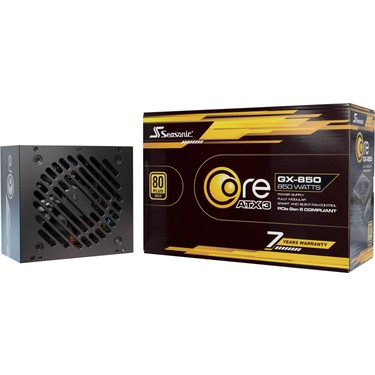Seasonic Core Gx 80 + Gold Güç Kaynağı,tam Modüler, Atx 3.1, Fiyatı