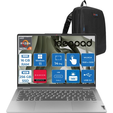 Lenovo Ideapad Flex5 14ABR8 Amd Ryzen 5 5625U 16GB 256GB Fiyatı