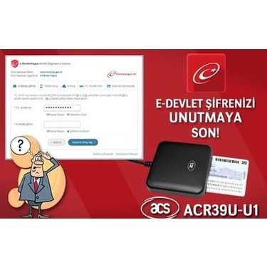Acs ACR39U-UF Type-C Temaslı Akıllı (Smart) Kart Okuyucu - Fiyatı