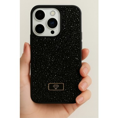 Apple iPhone 11 Pro Max Kılıf Içi Kadife Elmas Tasarımlı Fiyatı