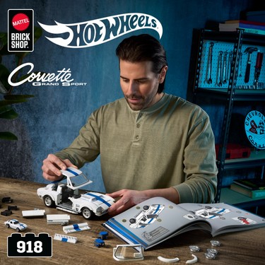 Mattel Brick Shop™ Hot Wheels® Elite Serisi - Corvette Grand Fiyatı