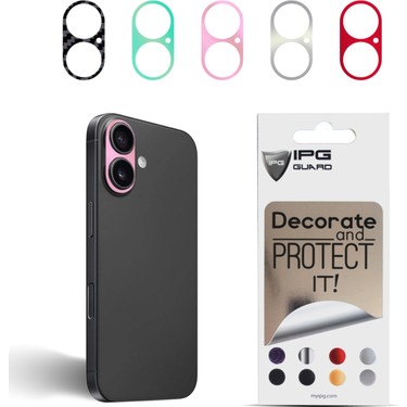 iPhone 16 Plus Arka Kamera Dekoratif Sticker Koruyucu Set – Fiyatı