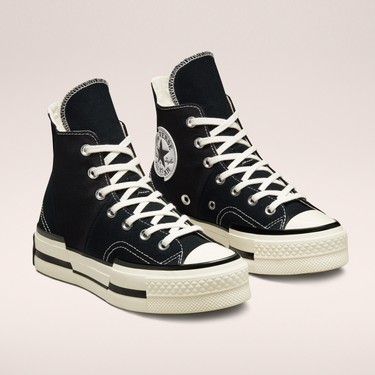 Converse High Chuck 70 Plus Canvas Unisex Siyah Sneaker.001 Fiyatı