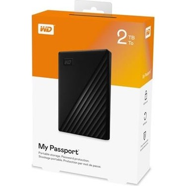 Wd 2Tb My Passport WDBYVG0020BBK 2.5 USB 3.0 Harici Fiyatı