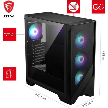 【新品】ゲーミングPC RTX5060 Ryzen7 1TB PIRABK Msı Gaming Sıvı Soğutmalı Pc / Rtx 5060 - Ryzen 7 5800X / Fiyatı