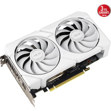 Asus DUAL-RX9060XT-16G-WHITE-AMD-RADEON-RX 9060 XT-16G-16GB Fiyatı