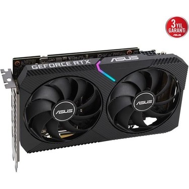 ASUS RTX3060 12GB DUAL RTX3060-O12G-V2 GDDR6 192bit HDMI DP Fiyatı