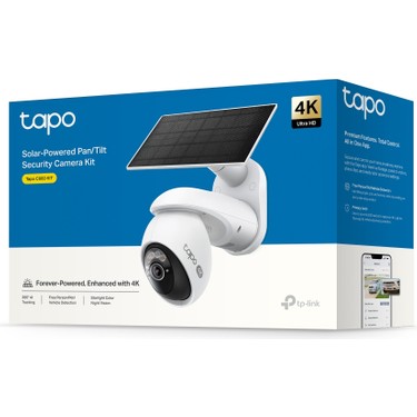 Tapo C660 KIT +マウントキット Tp-Link Tapo C660 Kıt | 4K 8mp Güneş Enerjili Güvenlik Fiyatı