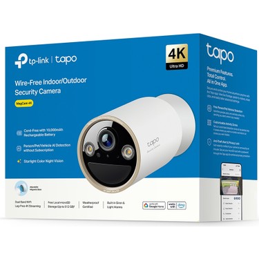 TP-Link Tapo C460 +ソーラー 防犯カメラ4K 8MP WiFi Amazon.co.jp: 【Amazon.co.jp限定】TP-Link Tapo 防犯カメラ ソーラー